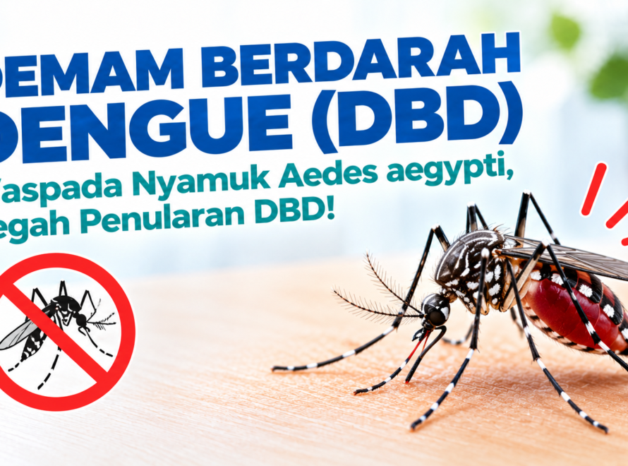 “Demam Berdarah Dengue (DBD) dan nyamuk Aedes aegypti sebagai penyebab penularan”